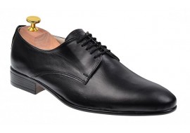 Pantofi barbati eleganti din piele naturala - Model Negru NIC211SIR